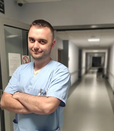 Chirurg naczyniowy Jakub Palacz